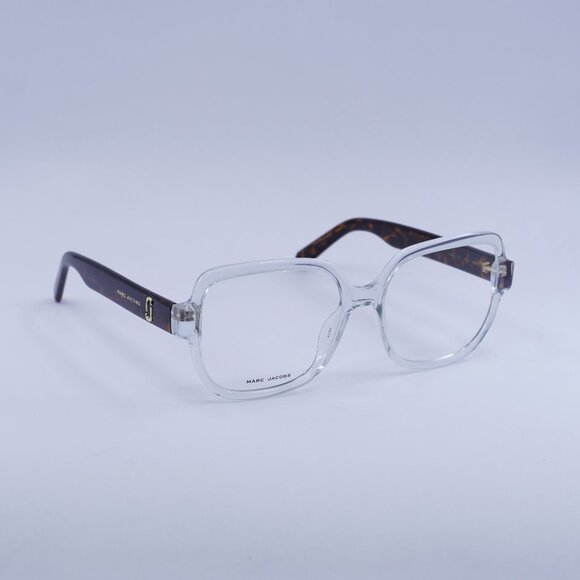 🕶️ New Marc Jacobs MARC 725 0AIO 00 Eyeglasses - Transparent/Havana Frame 55mm - Picture 1 of 10